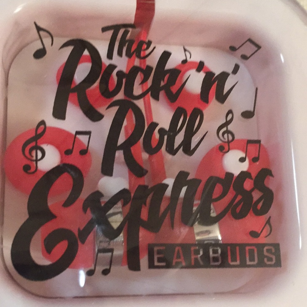 Rock N Roll Express Earbuds In Storage Case
